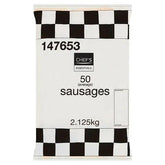 Chefs Essentials 50 (Average) Sausages 2.125kg  Adomoo